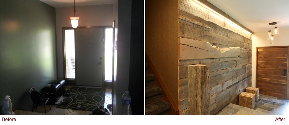 Before and After Photo - IDEATE Interior Design